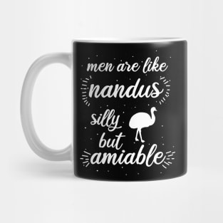 lustiger Nandu Spruch Männer Besitzer Tier Mug